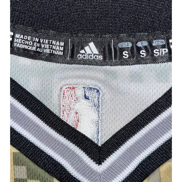 Kawhi Leonard Adidas Nba Swingman Jersey Camo San Antonio Spurs Men's Sz S RARE