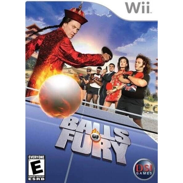 Balls of Fury (Nintendo Wii, 2007) with Manual