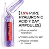 L'Oréal Revitalift Derm Intensives 1.9% Hyaluronic Acid 7 Ampoules NIB 1.3ml
