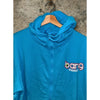 Bang Energy Hoodie Blue Full Zip Mens L Graphic Y2K Monster Energy