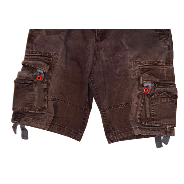 10,000 Feet Above Sea Level Cargo Shorts Mens 36 Brown Gorpcore Hiking