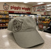 Piggly Wiggly Khaki Head Tail Adjustable Hat Embroidered Grocery Store Cap EUC
