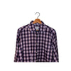 David Donahue Toast Brushed Plaid Shirt Mens M MSRP $165