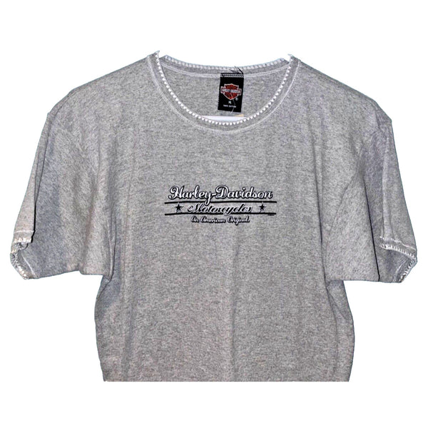 Harley Davidson Atlantic City, New Jersey XL Rare Biker Ladies T Shirt Tee NWT