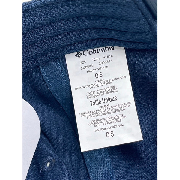 Dallas Cowboys Columbia PFG Navy Snapback Hat Rope Flat Bill NEW