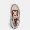 Coach CE872 Hi Top Sherpa Sneakers Cherry Light Camel Suede Women’s 10B NIB