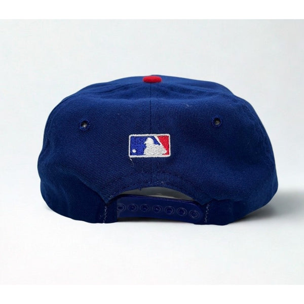 Chicago Cubs MLB New Era Snapback Hat Made In USA Wool Cap M/L 90’s Vintage