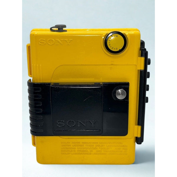 Sony WM-F73 1986 Sports Walkman Yellow Cassette Player FM/AM Tested