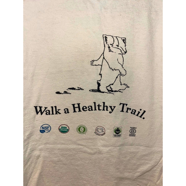 Badger Balm Healthy Body Care Organic T-Shirt Men’s Size L EUC