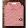 Georgia Bulldogs Peter Millar UGA Polo Summer Comfort Jubilee Stripe Sz. 2XL NWT