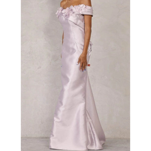 Terani Couture 2021E2840 Long Sleeve Sequined Dress Sz. 14 (SAMPLE)