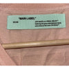 Off-White c/o Virgil Abloh x Kith 2017 Pink Main Label Tee Shirt Sz. M Authentic