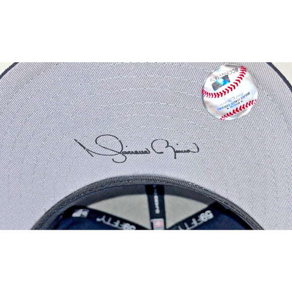 Mariano Rivera New York Yankees MLB HOF 42 Pinstripe Hat New Era Sz 8 Fitted 59Fifty