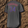 New York Mets Noah Syndergaard #34 Majestic Charcoal Jersey Men's 4XL MLB Rare