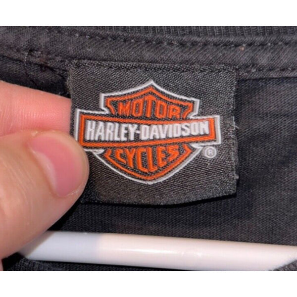 Harley Davidson Living Life Full Throttle Black Jack Florance SC M Biker T Shirt