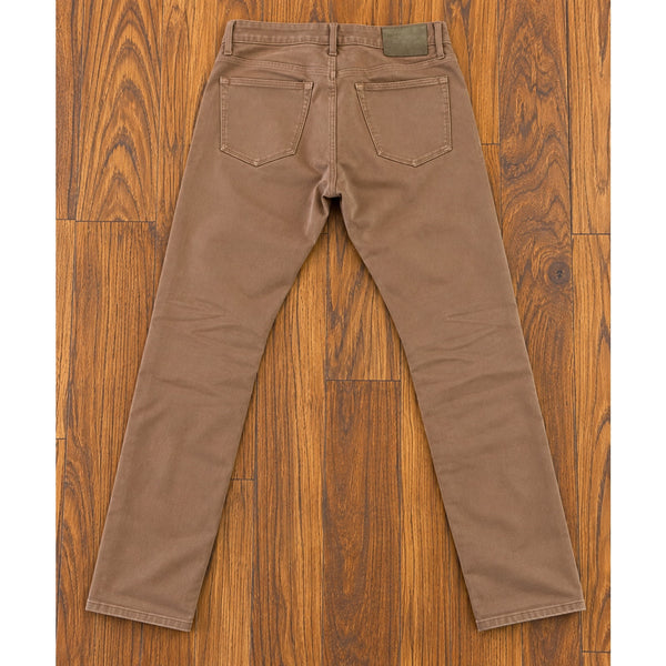Todd Snyder Slim Fit Stretch 5-Pocket Chino Pants Rust Brown 35x32 Mens