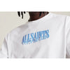 AllSaints Orbit Crew T Shirt Mens Small White Out Of This World Relaxed Fit