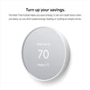 Google Nest GA013 Programmable Wi-Fi Thermostat Snow Sealed In Box