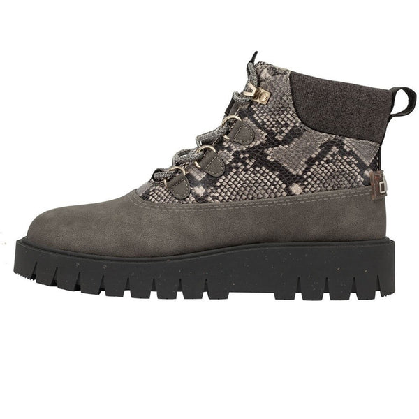 Hey Dude Tonya Eco Shield Womens Boots Shoes Booties Sz 11 Camo Snake NWT