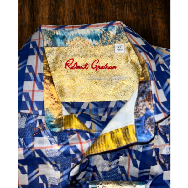 Robert Graham “Making Waves” Limited Edition Shirt #329/545 Men’s XL NWT