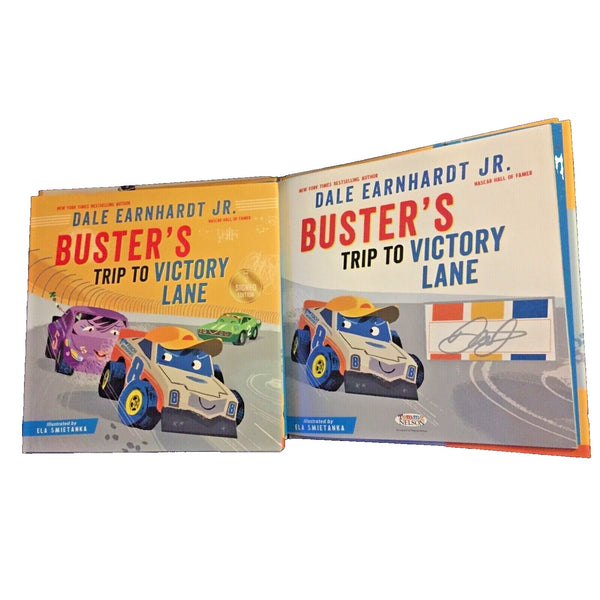 Dale Earnhardt Jr Signed Buster Gets Back On Track (2023,HC,1st/1st) BRAND NEW