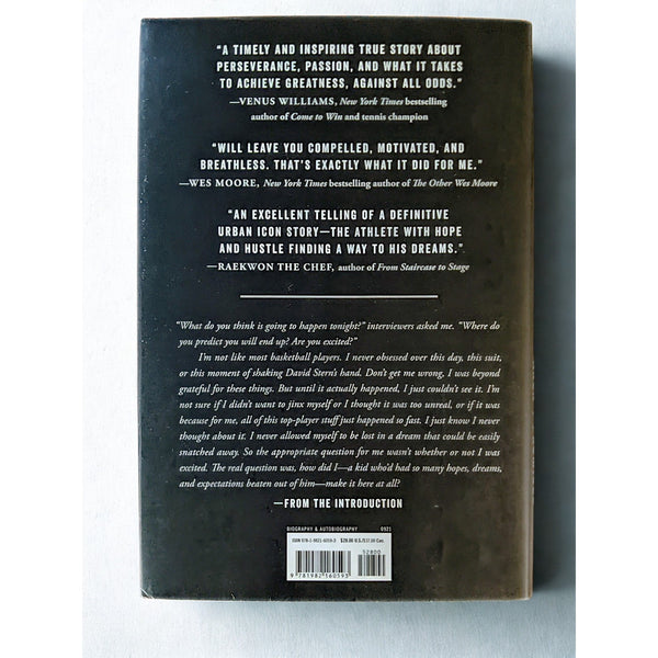 Carmelo Anthony Signed Where Tomorrows Aren't Promised Book COA NBA HOF