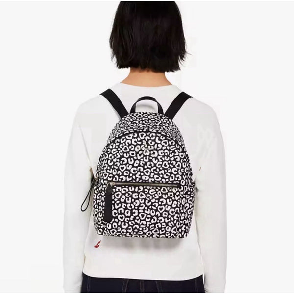 Kate Spade Chelsea Medium Backpack Leopard Heart KF338 NWOT MSRP $299 Rare