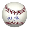 Jack Leiter Signed Official MLB Baseball Texas Rangers Full Rookie Signature