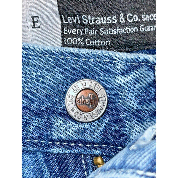 Levis SilverTab Jeans Light Wash Loose Relaxed Fit Skater 29x32 Vtg 90s Y2K