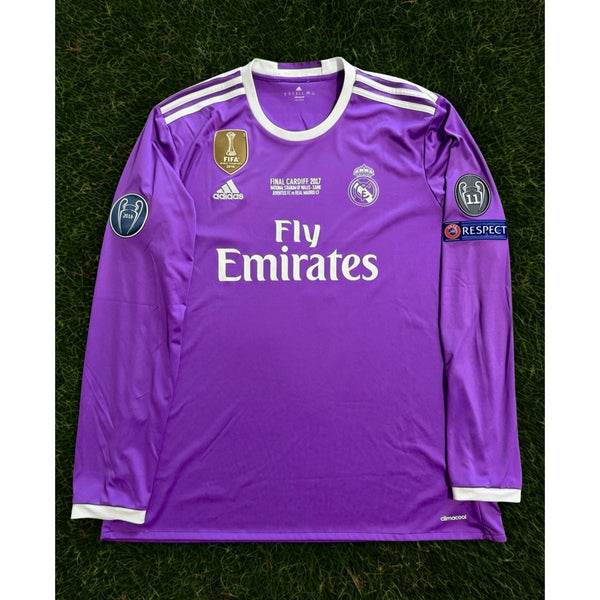 Real Madrid Cristiano Ronaldo 2016-17 Away Jersey XL Adidas AI5159 Cardiff UCL