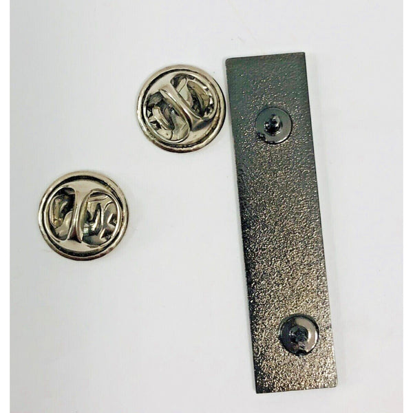 Everlane Pin Logo Spell Out Lapel Pinback White Enamel