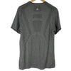 Lululemon Men's Small Breathable Running Top Gray Short Sleeve Crewneck