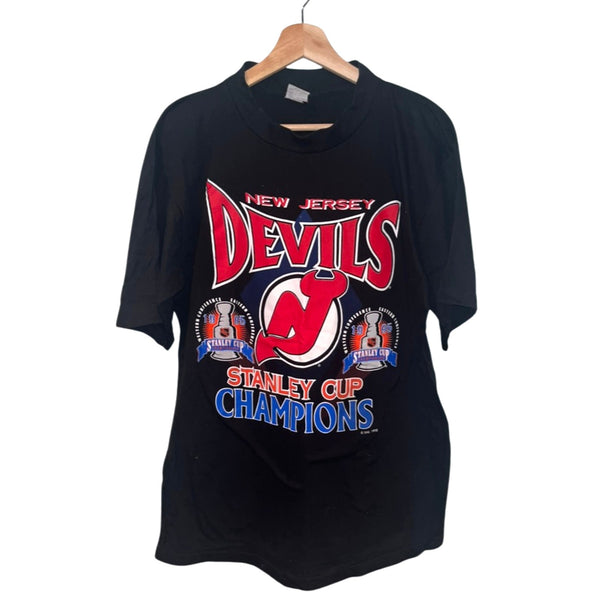 New Jersey Devils 1995 NHL Hockey Stanley Cup Champions Accord Shirt USA Sz. L