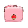Kate Spade NY Nicola Twistlock Shoulder Bag Rococo Pink Heart RARE Sample