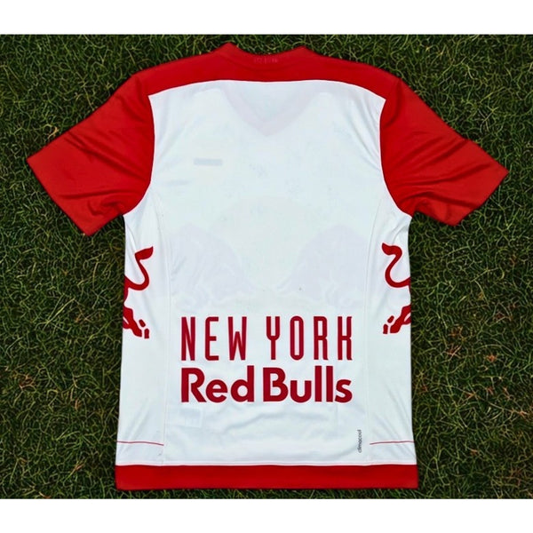 New York Red Bulls 2015 Team Signed Jersey Adidas MLS Sz L Soccer Autographed
