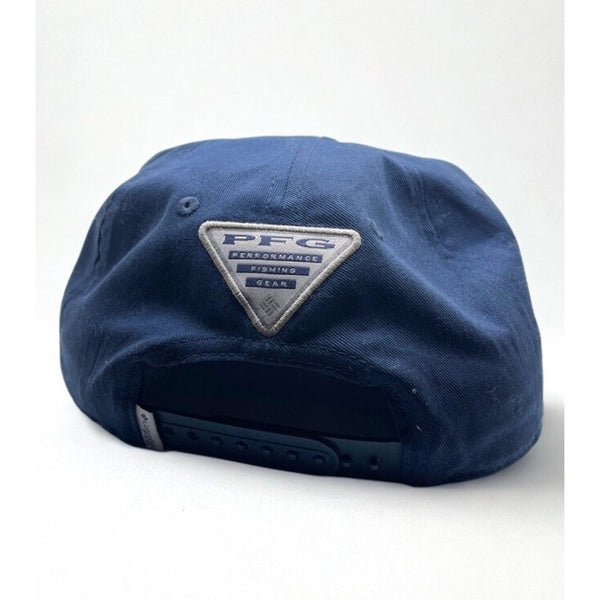 Dallas Cowboys Columbia PFG Navy Snapback Hat Rope Flat Bill NEW