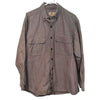 Woolrich Men's Button Up Long Sleeve Shirt Olive Sz. L 100% Cotton 703