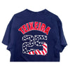 New York Yankees Mark Teixeira Majestic July 4th Red/White/Blue Shirt Sz. XL