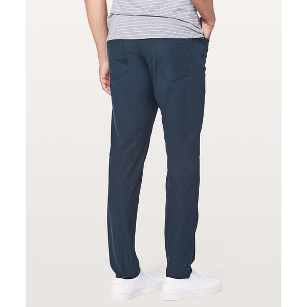 Lululemon ABC Slim-Fit Trouser Warpstreme Blue Men’s 34x36 NWOT 5 Pocket