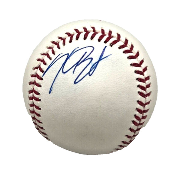 Kris Bryant Chicago Cubs Rockies Signed OMLB Baseball Side Panel NL MVP WS Champ