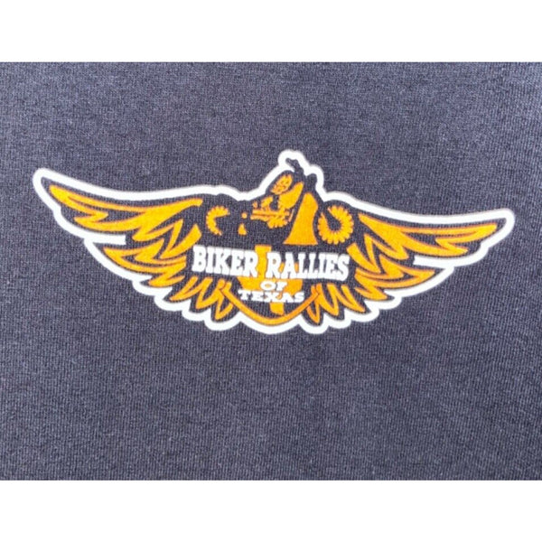 Thunder In The Hill Country Bandara, Texas Biker Rally Sz. XL Lone Star State