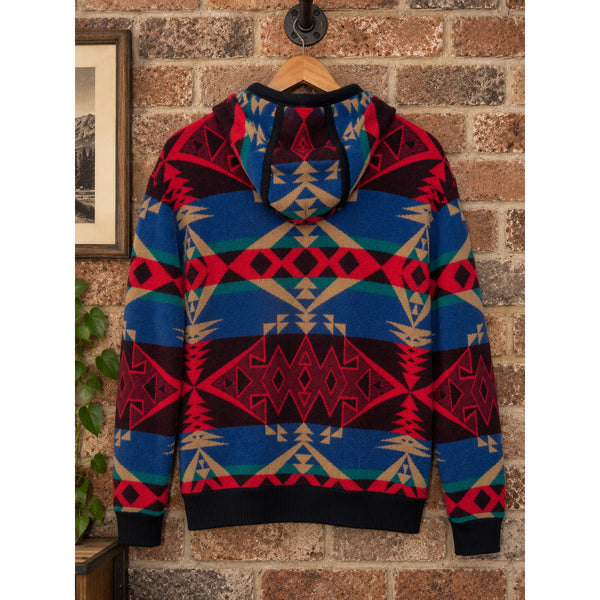 Wrangler x Pendleton Merino Wool Hoodie Men's L Southwestern Western 2022 NWOT