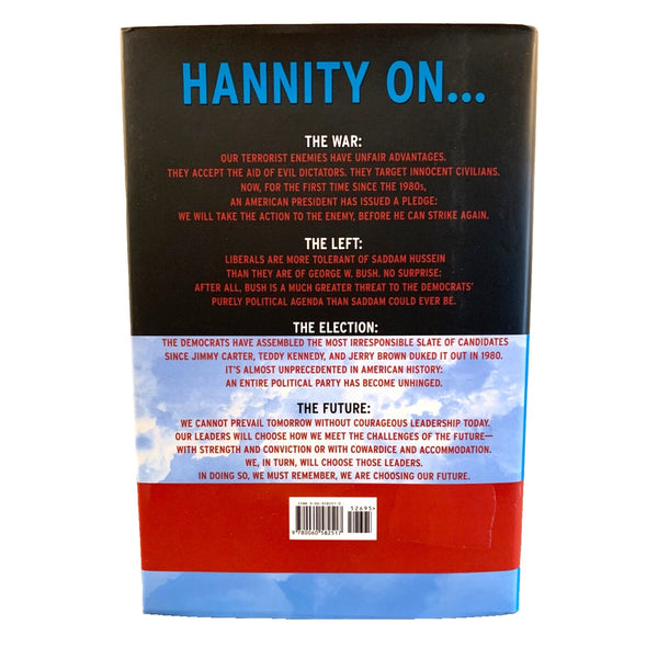 Deliver Us from Evil Defeating Terrorism and Liberalism by Sean Hannity Signed