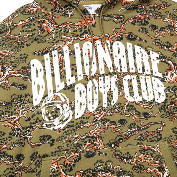 Billionaire Boys Club BB Camo Arch Hoodie Olive Drab Sz M NWOT BBC 821-1307