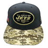 New York Jets New Era NFL Salute To Service 59FIFTY Fitted Hat Sz 7 1/4 RARE