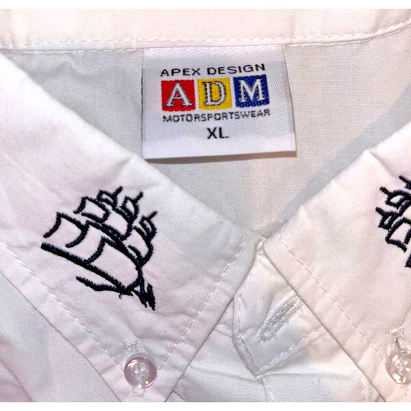 Roush Pit Crew Shirt Jeff Burton NASCAR Northern Light Busch Series Apex Sz. XL