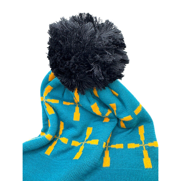 Prospect Park NY Turkey Trot Winter Hat Beanie RARE Locale NYC