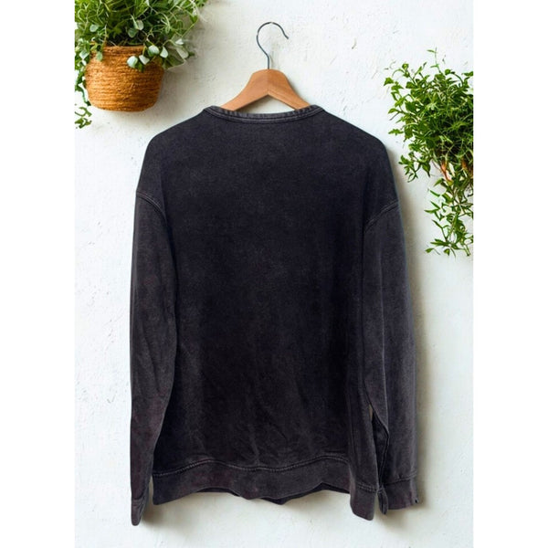 Fair Harbor Saltaire Crewneck Sweatshirt Men’s Large Charcoal Gray NWOT