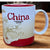 Starbucks China Global Icon City Mug 2013 Collector Series 16oz Red White