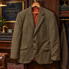 Charles Tyrwhitt Wool Windowpane Tweed Blazer Sport Coat 44R Woven in England